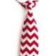 Necktie for newborn, baby, toddler, little boy. Red Chevron. Great photo prop, choose your size FREE SHIPPING