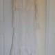 Vintage off white lace Exquisite bridal wedding gown/dress, size 8, style 8177 lot 28