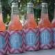 Monogrammed Koozies Set/4 Bridesmaids or Bachelorette Can be Personalized