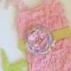Girls Ruffle Romper Set-Baby Lace Romper-Flower Girl Dress-Pink Lace Romper- Shabby Chic Dress-Toddler Dress-Baby Lace Dress-Lace Ruffle Dr