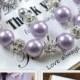 Lavender earrings,lavender Purple gray silver-Wedding Jewelry Bridesmaid Gift Bridesmaid Jewelry Bridal Pearl Drop Earrings Cubic Zirconia