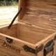 Rustic Wedding Decor - Bridal Party Gift - Ring Bearer Gift - Groomsman Gift - Rustic Card Chest