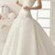 Delicate 2014 NEW Arrival A-line Lace Ball Gown Wedding Dresses With Belt Beautiful Plus Size Bridal Dresses Novia Online with $112.08/Piece on Hjklp88's Store 