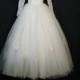 White Tulle Wedding Dress Bridal Full Adeline Dress XS S