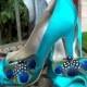 Peacock Shoe Clips - set of 2 -  Bridal Shoe Clips, Wedding Shoe Clips womens, girls, bridesmaids
