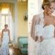Wedding Veil - One Tier French Alencon Lace Fingertip Wedding Veil