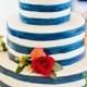 A Nautical Coral And Navy Wedding