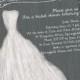 Affordable Printable Wedding Dress Bridal Shower Invitations Online EWBS057