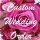 Reserved for - PurpleZebraQuilts - Deep red, white, dark grey calla orchid wedding bouquet set