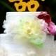 5 inches wide Wedding Cake Topper, Double Happiness cake Topper,