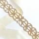 Art Nouveau Rhinestone Wedding Dress Sash in Gold - Rhinestone Encrusted Bridal Belt Sash - Crystal Extra Wide Wedding Belt