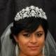 Bridal Tiara Wedding Crown Swarovski Bridal Headpiece Flower Diamante Tiara Crown Wedding Accessories