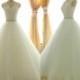 Real Image Sheer Lace Wedding Dresses Sleeveless Button Sash V-Neck Vestido De Novia 2015 Spring Summer Bridal Ball Gowns Custom Made Online with $109.66/Piece on Hjklp88's Store 