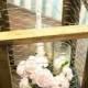 Chicken Wire Framed Box, Rustic Home Decor, Rustic Wedding, Aisle Decor, Planter Box, Flower Box, Garden Decor