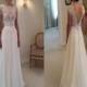 2015 Elegant A-Line Wedding Dress with Backless Bateau Chapel Train Lace Vintage Wedding Gowns Beach Bridal Gown Dresses for Wedding Online with $88.7/Piece on Hjklp88's Store 