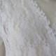 1980s White Stretch Lace Negligee, Sizes S - M