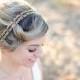 Delicate Fern Leaf Crown -  Ties headband, Crown, Bridal or Special Occasion Headband, Gold Leaf Headband