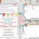 Mason Jar Kitchen Bridal Shower Invite with matching Recipe Card & Blank Note Card