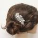 Bridal hair comb bridal hair piece bridal headpiece bridal hair jewelry bridal hair accessories bridal hairpiece wedding hair comb bridal 