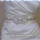 Vintage Inspired Rhinestone Crystal Bridal Sash, Jeweled Wedding Sash, Wedding Dress Belt, No. 2011S1126, Wedding Accessories, Belts, Sashes