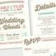 Wedding in the Woods Invitation - Printable Wedding Invitation - Woodland Wedding Invitation