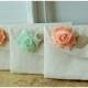 burlap bag clutch set 3 4 5 6 rustic wedding rose color choice purse Personalize Bridesmaid party Custom Pouch gift MakeUp