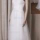 LJ198 Discount Simple light airy tulle boho wedding dress onsale