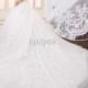 2014 New Luxury Crystal Beaded Sweetheart Sweetheart Applique Tulle Bridal Ball Gown A-line Cathedral Train Cheap Sheer Wedding Dresses Online with $137.61/Piece on Hjklp88's Store 