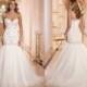 New Arrival Sexy Sweetheart Luxury Beaded Mermaid Wedding Dresses Shining Bridal Gown Lace Up Tulle Wedding Gowns Court Train Online with $120.95/Piece on Hjklp88's Store 