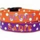 Wedding Dog Collars made in your wedding colors - personalized dog collars