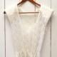 Vassarette White Lace Full Slip 1980s Padded Shoulder Sheer Slip Dress 32 Inch Bust XS