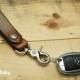 Blackthorn Leather Key Fob / Key Chain / Key Belt Lanyard