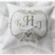 Linen Wedding pillow , wedding pillow , ring bearer pillow, ring bearer pillow personalized wedding pillow (R47)