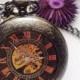 Engravable Pocket Watch Mens Personalized Mechanical Pocketwatch Groomsmen gift idea VM017