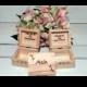 Personalized Set of THREE Bridesmaid Little Favor Boxes for Rustic Weddings, Maid of Honor, Will you be my Bridesmaid