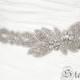 SALE Wedding crystal sash , crystal belt , bridal sash , bridal belt , rhinestone sash