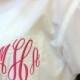 Monogrammed Button Down shirt, Bride or Bridesmaid, Wedding day party cover up