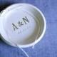 Gold Personalized Round Ring Bearer Bowl - Gift Bagged & Ready to Give