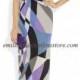 EMILIO PUCCI Purple Printed Jersey Gown On Sale