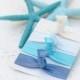 Hair ties in Blue "l'ocean" colours- yoga hair accessories- no crease hair ties- gifts - wedding or party favour