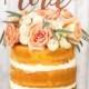 Wedding Cake Topper - Love - Mahogany