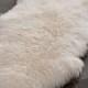 Life style Genuine Sheepskin Rug Single Pelt Ivory White Fur, 2ft X 3ft