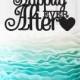 Wedding Cake Topper - Happily Ever After - Acrylic Cake Topper