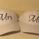 Matching Coordinating Mr. and Mrs. Hats Wedding Anniversary Bachelorette Party Engagement Gift