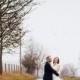 Peach & Navy DIY Foggy Winter Wedding - Whimsical Wonderland Weddings
