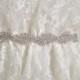 USA SELLER - Bridal crystal sash, rhinestone sash, wedding beaded sash, wedding belt, bridesmaid gift, bridesmaid sash, jeweled sash