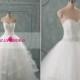 RW298 Beaded Wedding Dress Crystal Puffy Bridal Dress Long Bridal Gown Long Sequined  Wedding Gown Sweetheart Rhinestone Ruffled Bridal Dres