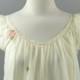 Dreamy White 1950's BabyDoll Nightgown