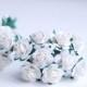 Paper Flower,100 mulberry roses, White color.