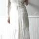 Embroidered Sexy Boho Wedding Dress Bridal Gown suitable for Beach or Alternative Wedding
